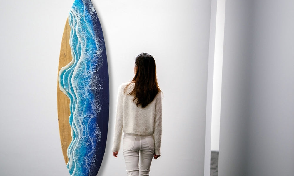 Surfboards That Combine Art and the Ocean