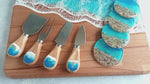 Blue Ocean Cheese Board Set